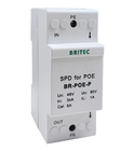 BR-POE-P 48V Προστατευτής υπερεκτάσεων δεδομένων cat 6 POE Power Over Ethernet συσκευή προστασίας υπερεκτάσεων spd spd rj45 poe